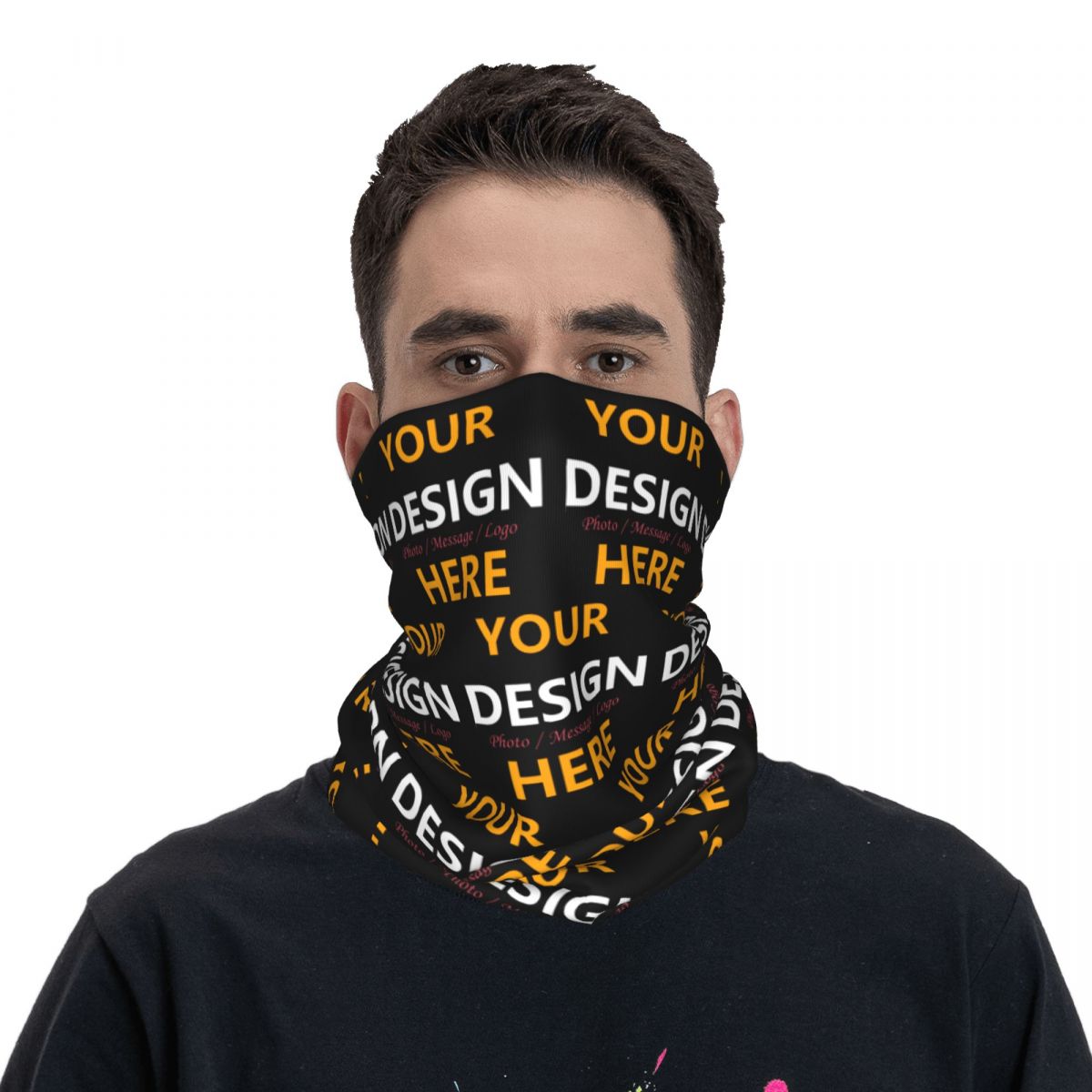 Custom Your Design Here Bandan - Neck Gaiter Face Cover recension och pris