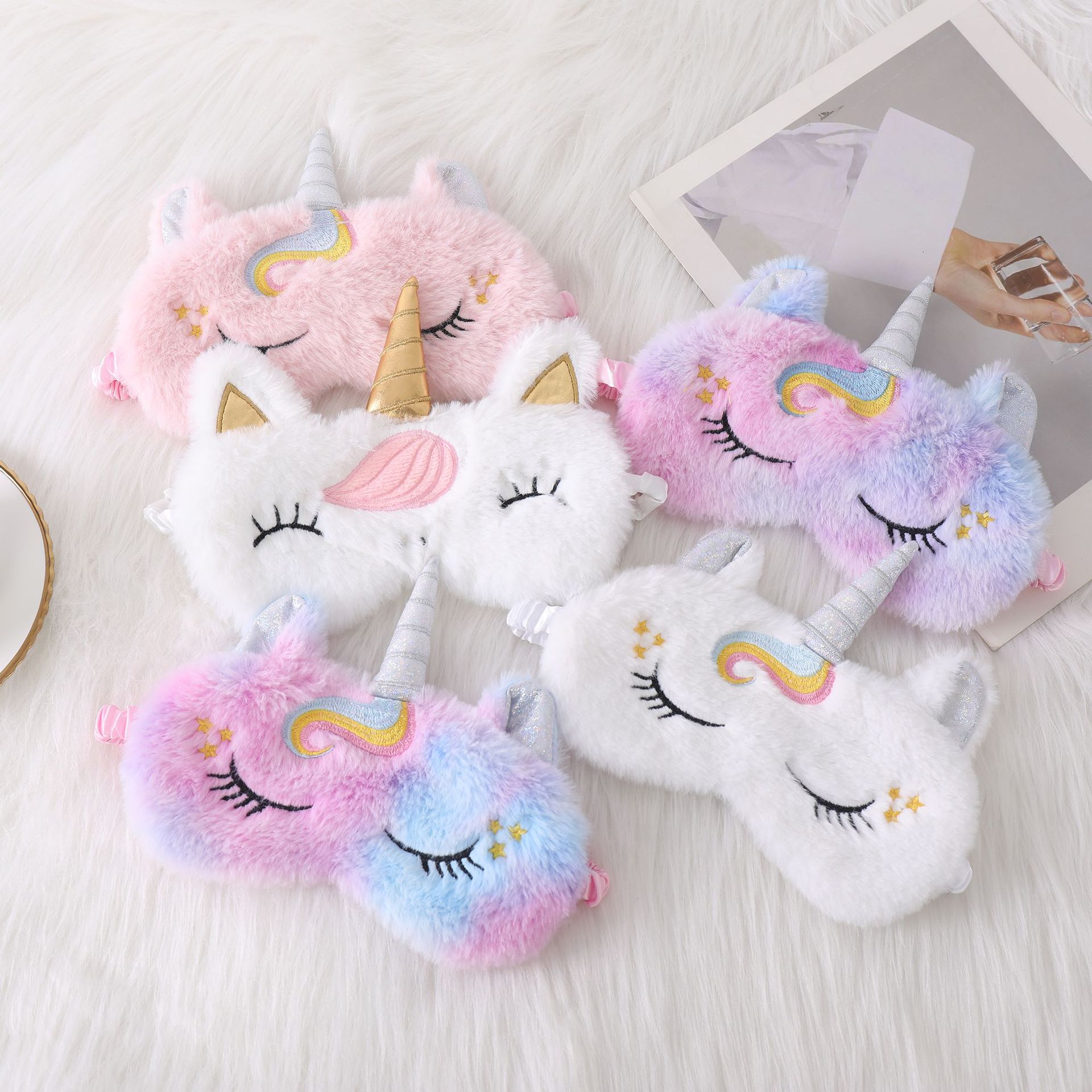 Soft Plush Sleeping Eye Masks  - Kids Face Mask recension och pris
