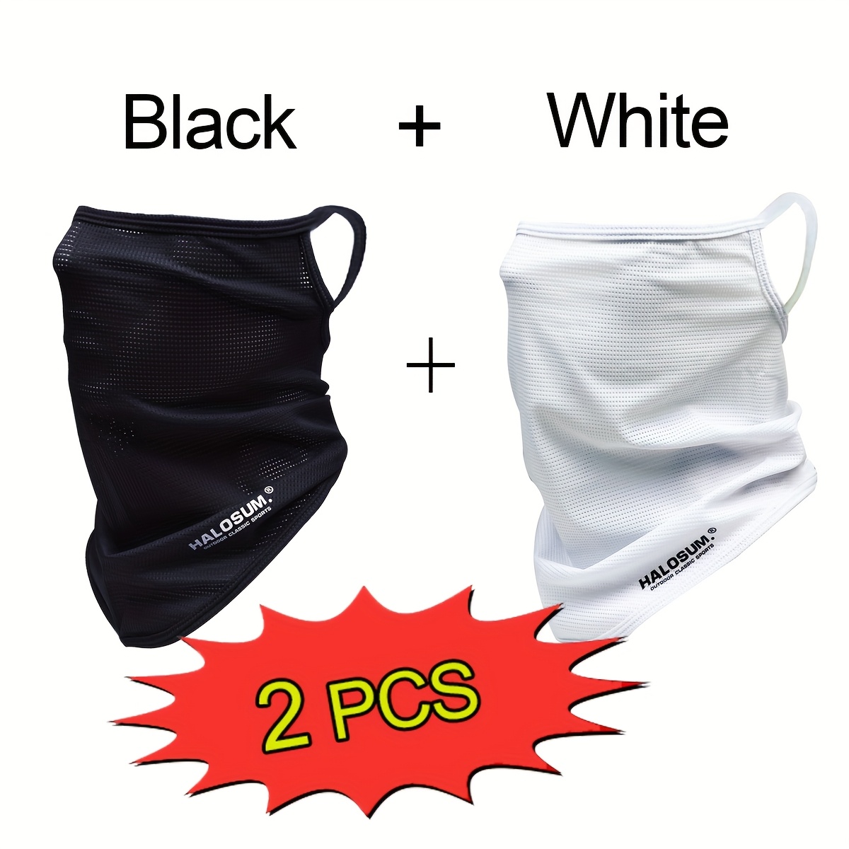 1/2Pcs Ice Silk Face Mask Brea - Kids Face Mask recension och pris