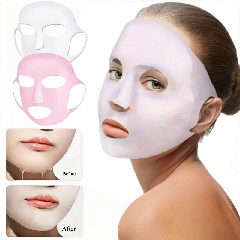 1/2PCS 3D Reusable Wrinkle Smo - Silicone Mask Bracket recension och pris